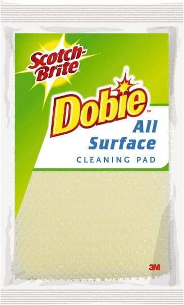 3M - 4" Long x 2-1/2" Wide x 1/2" Thick Sponge - Light-Duty, White - Caliber Tooling