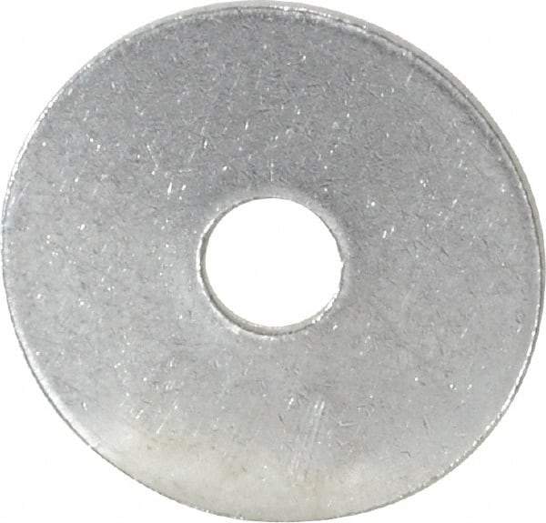 Value Collection - #6 Screw, Grade 316 Stainless Steel Fender Flat Washer - 9/64" ID x 5/8" OD, 0.038" Thick, Plain Finish - Caliber Tooling