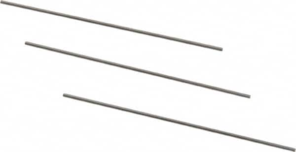 Van Keuren - 18 TPI, 0.0556 Inch Pitch, 2 Inch Long, Thread Pitch Diameter Measuring Wire - 0.0321 Inch Nominal Best Wire Diameter, 0.0481 Inch Nominal Constant, 3 Pieces - Caliber Tooling