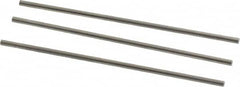 Van Keuren - 11 TPI, 0.0909 Inch Pitch, 2 Inch Long, Thread Pitch Diameter Measuring Wire - 0.0525 Inch Nominal Best Wire Diameter, 0.0787 Inch Nominal Constant, 3 Pieces - Caliber Tooling