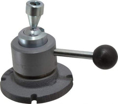 Wilton - 20 Lb Load Capacity, 3-3/4" Base Width/Diam, Work Positioner - 4-1/4" Max Height, Model Number 344 - Caliber Tooling