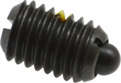 Gibraltar - 1/2-13, 3/4" Thread Length, 0.151" Plunger Projection, Steel Threaded Spring Plunger - 1/4" Max Plunger Diam, 0.75" Plunger Length, 1.75 Lb Init End Force, 5.5 Lb Final End Force - Caliber Tooling