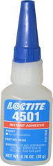 Loctite - 0.70 oz Bottle Clear Instant Adhesive - Series 4501 - Caliber Tooling