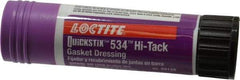 Loctite - 19 g Stick Purple Polyurethane Gasket Sealant - 300.2°F Max Operating Temp, 24 hr Full Cure Time, Series 534 - Caliber Tooling