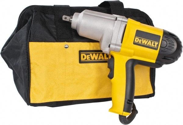 DeWALT - 1/2 Inch Drive, 345 Ft./Lbs. Torque, Pistol Grip Handle, 2,100 RPM, Impact Wrench Kit - 7.5 Amps, 110 Volts - Caliber Tooling