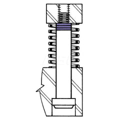 Round Shims; Shim Type: Lengthening Shim; Thickness: .015; Inside Diameter: .234″; Outside Diameter: .308″; Material: Spring Steel