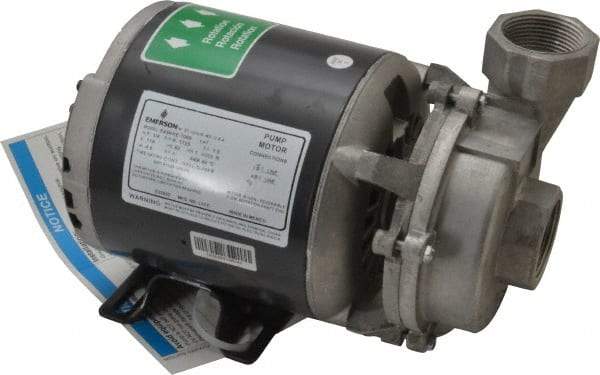 American Machine & Tool - 115 VAC Volt, 1/4 hp, Cast Aluminum Utility Pump - 12 Max Head Pressure, 500GPH - Caliber Tooling