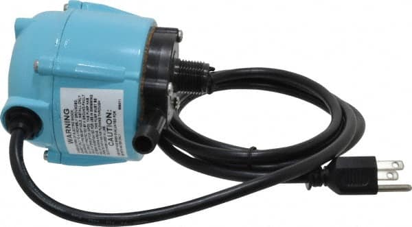 Little Giant Pumps - 1/150 HP, 3.2 psi, Aluminum Miniature Submersible Pump - 1/4 Inch Inlet, 1/4 Inch Outlet, 6 Ft. Long Power Cord, 1.1 Amp - Caliber Tooling