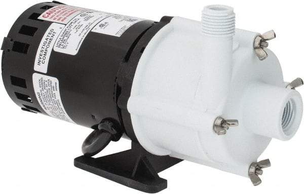 Little Giant Pumps - 1/30 HP, 14.6 Shut Off Feet, Magnetic Drive Pump - 3100 RPM, 1 Phase, 60 Hz - Caliber Tooling