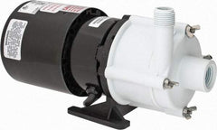 Little Giant Pumps - 1/12 HP, 23.7 Shut Off Feet, Magnetic Drive Pump - 3250 RPM, 1 Phase, 60 Hz - Caliber Tooling