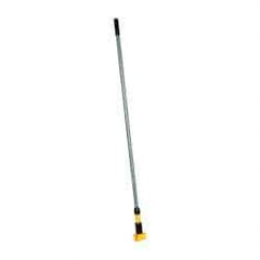 Rubbermaid - 60" Fiberglass Quick Connect Mop Handle - 5" Wet Mop Head Band, Plastic Connector, Use with Wet Mops - Caliber Tooling