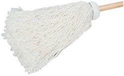 PRO-SOURCE - White Deck Mop - Cotton Head - Caliber Tooling