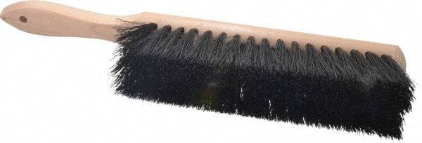 PRO-SOURCE - Polypropylene Counter Duster - 2-1/2" Bristle Length, 9" Long Head, Hardwood Handle, Black - Caliber Tooling