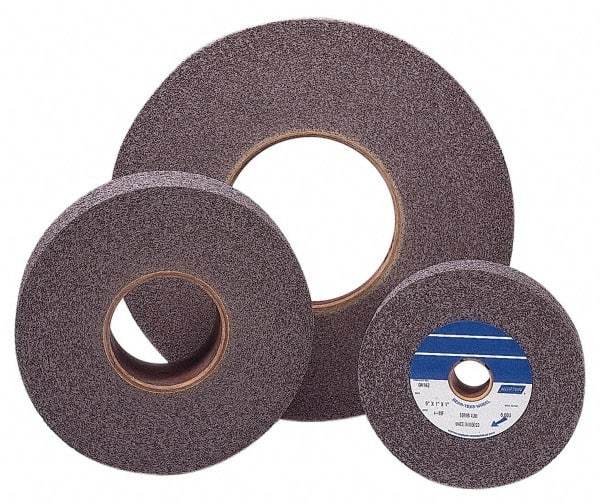 Norton - 2" Very Coarse Grade Aluminum Oxide Deburring Disc - Quick Change Connection - Caliber Tooling