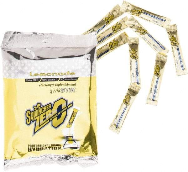 Sqwincher - 0.11 oz Packet Sugar Free Lemonade Activity Drink - Powdered, Yields 20 oz - Caliber Tooling