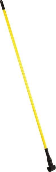 PRO-SOURCE - 60" Fiberglass Clamp Jaw Mop Handle - Polypropylene Connector, Use with Wet Mops - Caliber Tooling