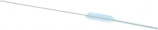 PRO-SOURCE - 3/4" Diam Nylon Pipette Brush - 17" OAL, 7-1/2" Head Length, Wire Handle - Caliber Tooling