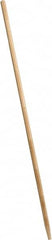 PRO-SOURCE - 54 x 1-1/8" Wood Handle for Push Brooms - Tapered Connection, Tan - Caliber Tooling