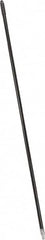 PRO-SOURCE - 60 x 15/16" Metal Handle for Push Brooms - Threaded Connection, Silver - Caliber Tooling