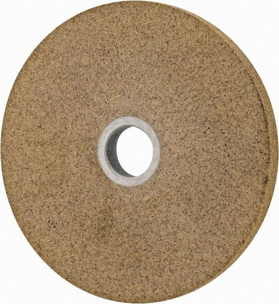 3M - 6" Diam, 1/2" Face Width, 1" Center Hole, Fine Grade, Aluminum Oxide Deburring Wheel - Unitized, Hard Grade, 3,000 RPM - Caliber Tooling