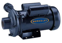 Berkeley - TEFC Motor, 208-230/460 Volt, 3 Phase, 2-1/2 HP, Cast Iron Straight Pump - 2 Inch Inlet, 1-1/2 Inch Outlet, 142 Max Head psi, Noryl Impeller - Caliber Tooling