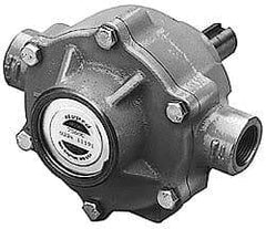 Pentair - ODP Motor, 208-230/460 Volt, 3 Phase, 1 HP, Cast Iron Straight Pump - 1-1/4 Inch Inlet, 1 Inch Outlet, 58 Max Head psi, Bronze Impeller, Cast Iron Shaft, Buna-N Seal, 58 Ft. Shut Off - Caliber Tooling