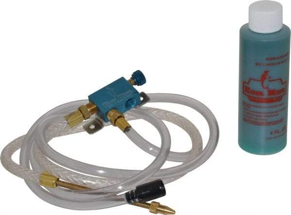 Kool Mist - 1 Outlet, Tankless Mist Coolant Unit - 2' Coolant Line Length, 4" Hose Length - Caliber Tooling