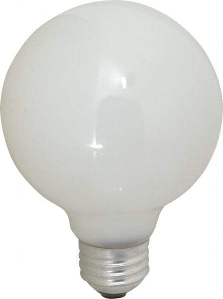 Philips - 25 Watt Incandescent Decorative Medium Screw Lamp - 2,700°K Color Temp, 210 Lumens, 120 Volts, Dimmable, G25, 2,000 hr Avg Life - Caliber Tooling