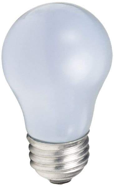 Philips - 15 Watt Incandescent Residential/Office Medium Screw Lamp - 2,700°K Color Temp, 110 Lumens, 120, 130 Volts, Dimmable, A15, 2,500 hr Avg Life - Caliber Tooling