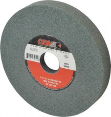 Camel Grinding Wheels - 7" Diam x 1-1/4" Hole x 1" Thick, I Hardness, 60 Grit Surface Grinding Wheel - Silicon Carbide, Type 5, Medium Grade, 3,760 Max RPM, Vitrified Bond, One-Side Recess - Caliber Tooling