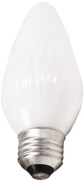 Philips - 40 Watt Incandescent Decorative Medium Screw Lamp - 2,700°K Color Temp, 300 Lumens, 120 Volts, Dimmable, F15, 2,000 hr Avg Life - Caliber Tooling