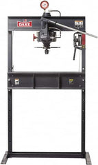 Dake - 75 Ton Manual Shop Press - 4-1/2 Inch Stroke - Caliber Tooling