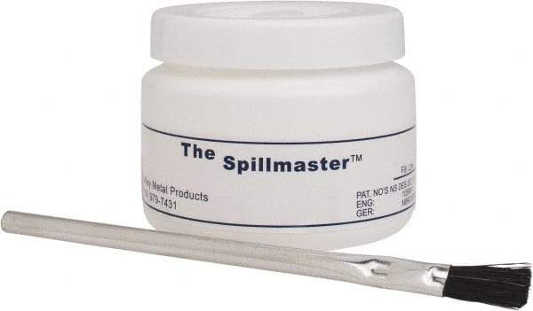 Made in USA - Spillproof Container - Polyethylene, White - Caliber Tooling