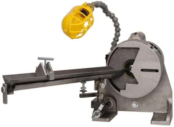 Made in USA - 1 Hp, Three Phase, Drill Bit Grinder - 220/440 Volts, For Use On Drill Bits - Caliber Tooling