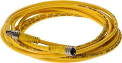 Brad Harrison - 4 Amp, M8 Male Straight to Female Straight Cordset Sensor and Receptacle - 60 VAC, 75 VDC, 4m Cable Length, IP68 Ingress Rating - Caliber Tooling