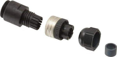 Brad Harrison - 4 Amp, Female Straight Field Attachable Connector Sensor and Receptacle - 250 VAC, 300 VDC, IP67 Ingress Rating - Caliber Tooling