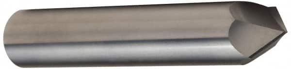 Accupro - 3/4" Diam 2 Flute Double End Solid Carbide Chamfer Mill - Caliber Tooling