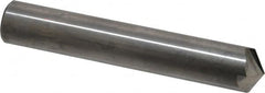 Accupro - 1/2" Diam 4 Flute Single End Solid Carbide Chamfer Mill - Caliber Tooling