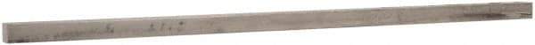 Value Collection - 12" Long x 3/8" High x 3/8" Wide, Plain Key Stock - Stainless Steel - Caliber Tooling