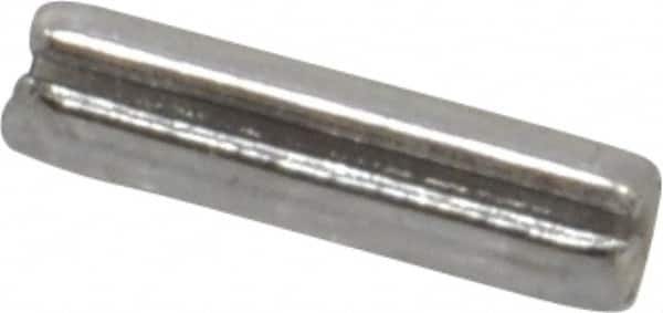 Value Collection - 5/64" Diam x 5/16" Long Slotted Spring Pin - Grade 18-8 Stainless Steel - Caliber Tooling