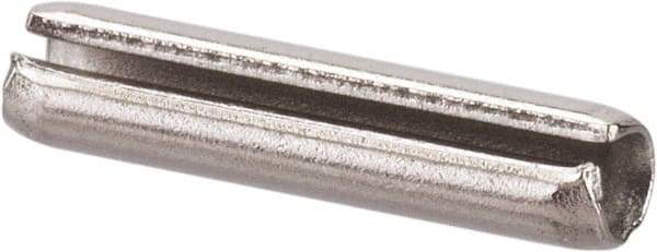 Value Collection - 5/64" Diam x 3/8" Long Slotted Spring Pin - Grade 18-8 Stainless Steel - Caliber Tooling