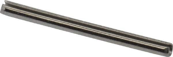 Value Collection - 5/64" Diam x 1" Long Slotted Spring Pin - Grade 18-8 Stainless Steel - Caliber Tooling