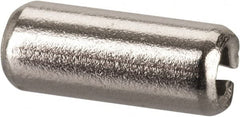 Value Collection - 3/32" Diam x 1/4" Long Slotted Spring Pin - Grade 18-8 Stainless Steel - Caliber Tooling