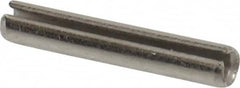 Value Collection - 3/32" Diam x 9/16" Long Slotted Spring Pin - Grade 18-8 Stainless Steel - Caliber Tooling