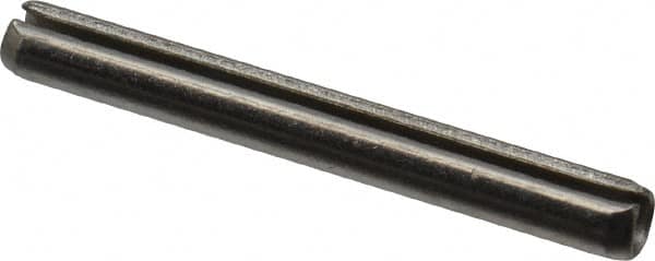 Value Collection - 3/32" Diam x 13/16" Long Slotted Spring Pin - Grade 18-8 Stainless Steel - Caliber Tooling