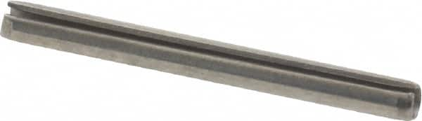 Value Collection - 3/32" Diam x 1" Long Slotted Spring Pin - Grade 18-8 Stainless Steel - Caliber Tooling