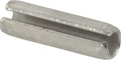 Value Collection - 1/8" Diam x 7/16" Long Slotted Spring Pin - Grade 18-8 Stainless Steel - Caliber Tooling