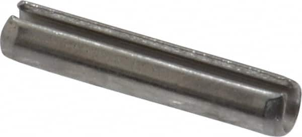 Value Collection - 1/8" Diam x 5/8" Long Slotted Spring Pin - Grade 18-8 Stainless Steel - Caliber Tooling