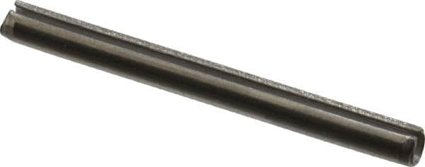 Value Collection - 1/8" Diam x 1-3/8" Long Slotted Spring Pin - Grade 18-8 Stainless Steel - Caliber Tooling