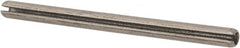 Value Collection - 1/8" Diam x 1-7/8" Long Slotted Spring Pin - Grade 18-8 Stainless Steel - Caliber Tooling